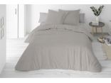 Pościel lniana 160x200 +2/70x80 linen naturalna popielata 033